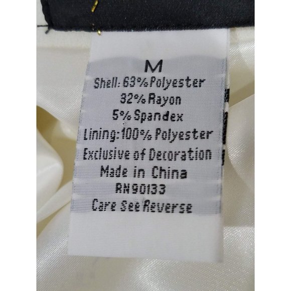 Bob Mackie Dressy Women's Medium Tunic Top Button Front - Picture 9 of 12